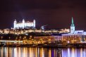 Fotografia: Bratislava , fotograf: Martina Kolibášová, tagy: Bratisava,Town,Lights,Stars,Castle