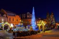 Fotografia: Vianočná výzdoba v Poprade, mojom meste., fotograf: Dávid Kromka, tagy: christmas, lights, snow